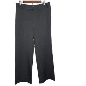 Peck & Peck Collection slacks trousers pants women's 14 gray dress work wear